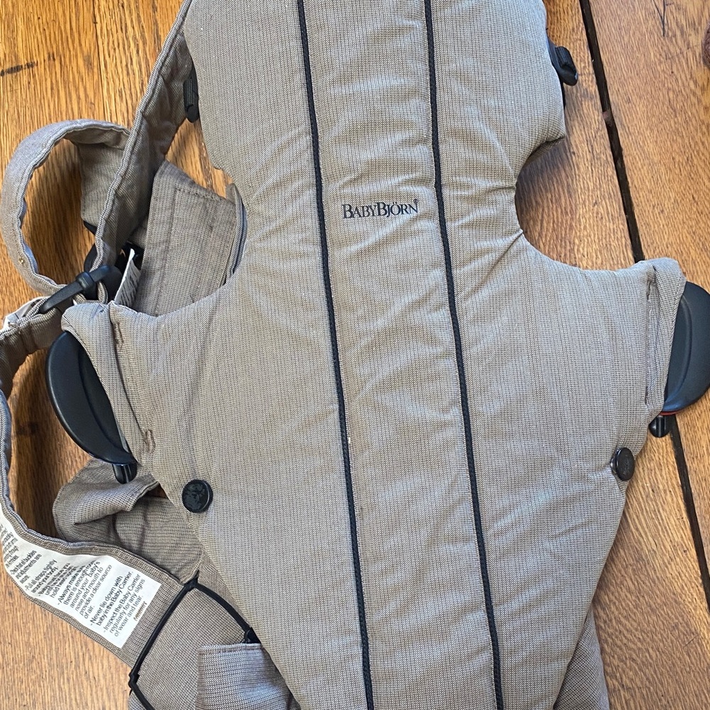 Baby Bjorn Gray Baby wearing